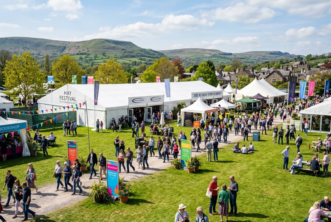Hay Festival literature event