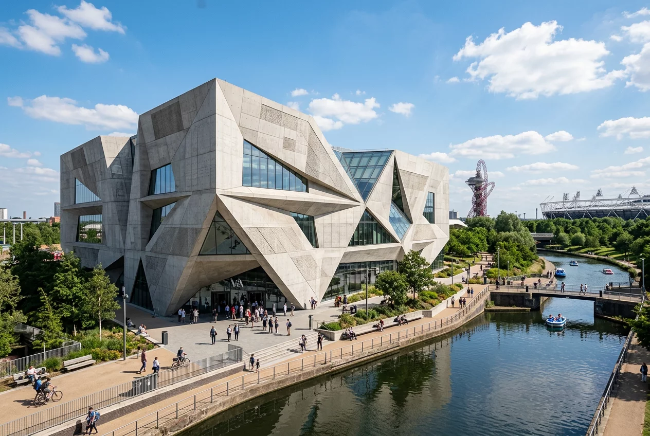 V and A East in Queen Elizabeth Olympic Park